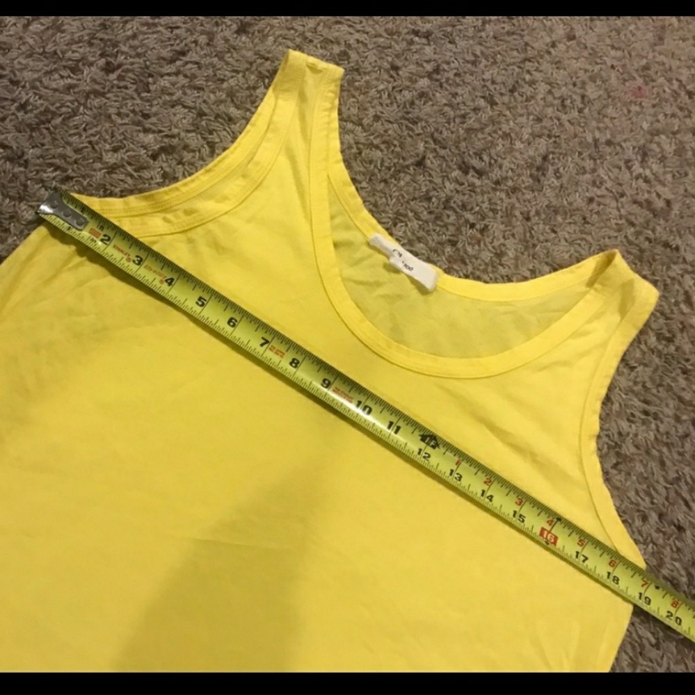 CLU TOO Bright Yellow Casual Sun Tank Dress EUC - Picture 4 of 8